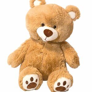 2020 Animal Adventure Brown Bear Stuffed Beanbag Plush Toy 13"